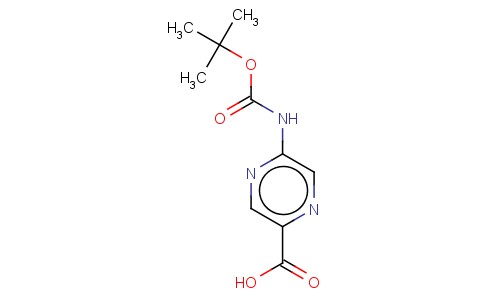 5-BOC-AMINO-PYRAZINE-2-CARBOXYLIC ACID